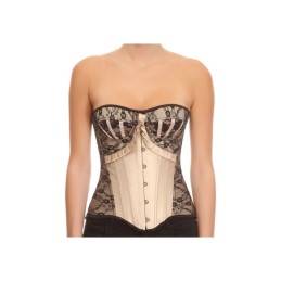 Corset thin couleur creme T-S