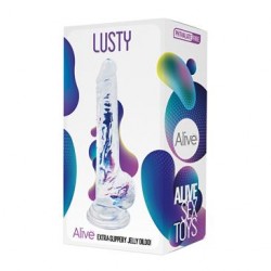 Gode Jell Lusty 18cm